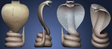 3D model Wooden Cobra (STL)